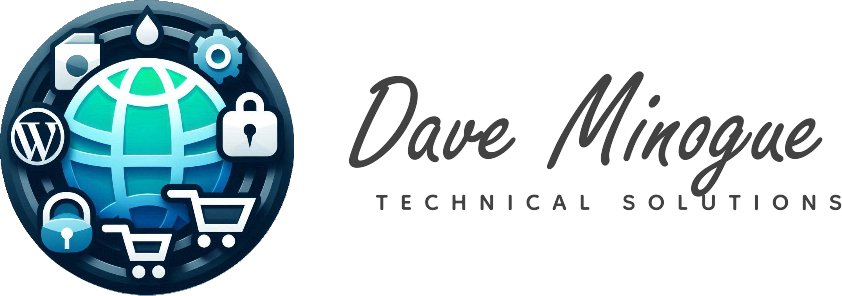 Dave Minogue Technical Solutions Logo